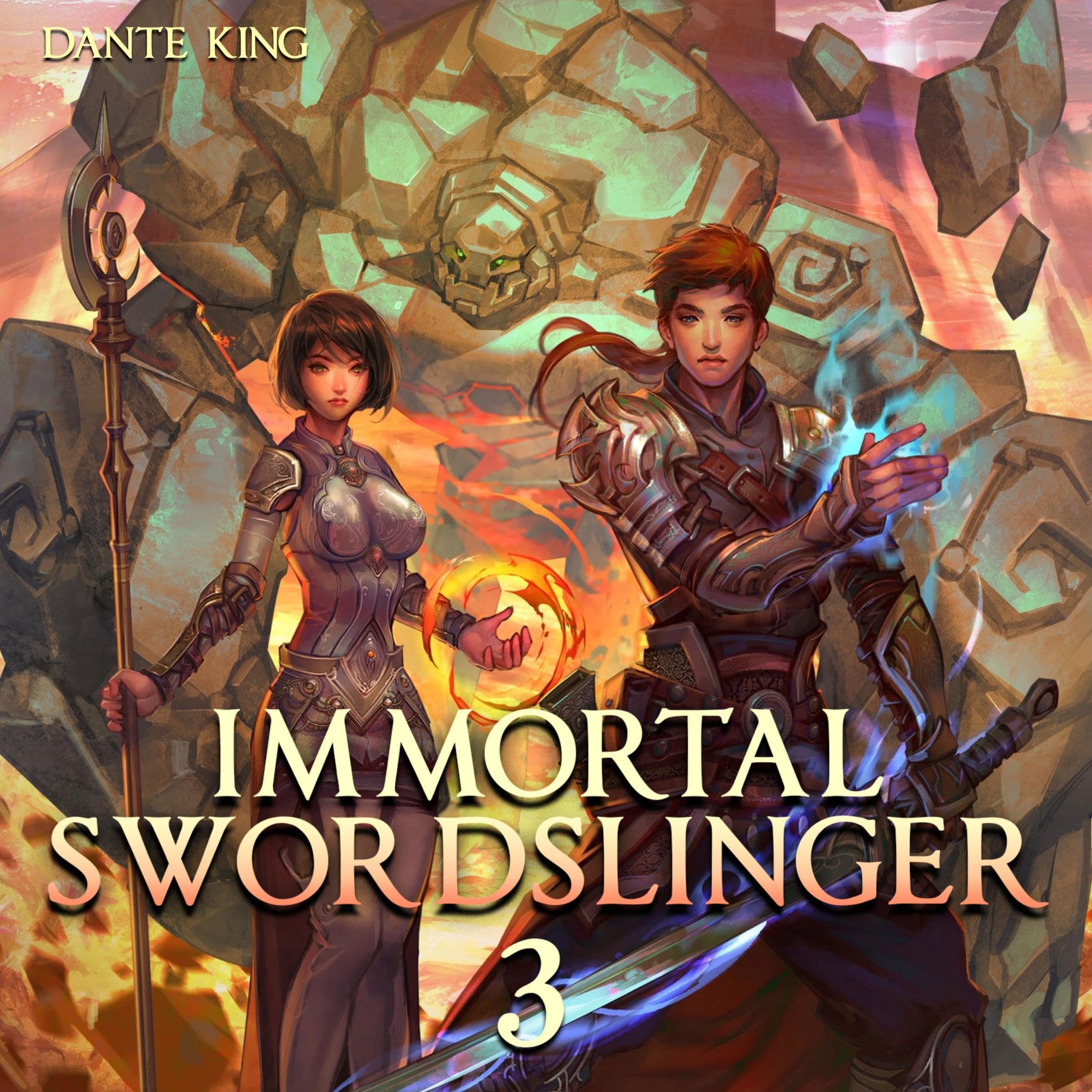 Cover art for Immortal Swordslinger, Book 3