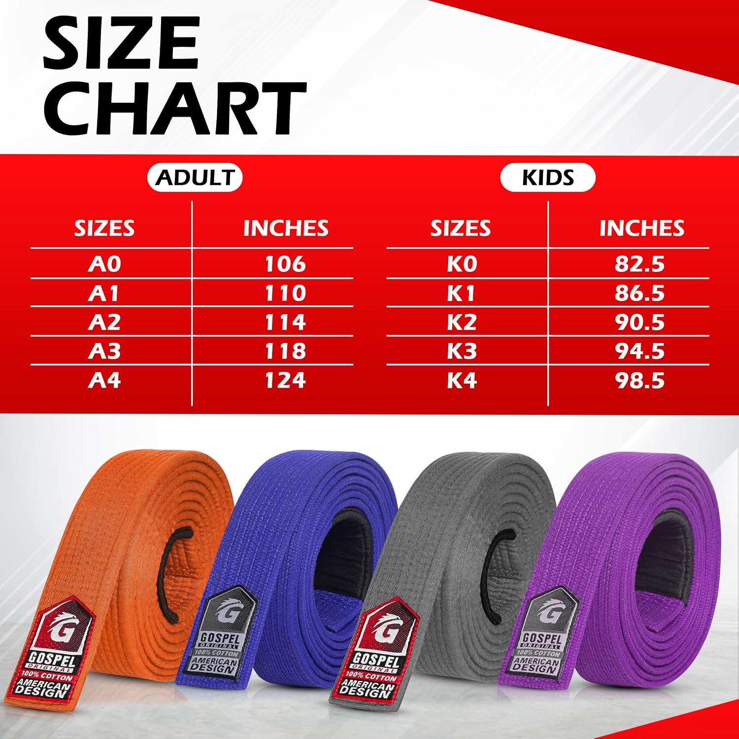 GOSPEL Pearl Weave Series BJJ Belt for Men & Women | Brazilian Jiu Jitsu Belt with Pearl Colors