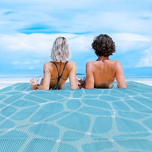 Boulder Bee Alfombras para exteriores | Alfombra de paja de plástico | Alfombras impermeables para acampar al aire libre | Alfombra de picnic de