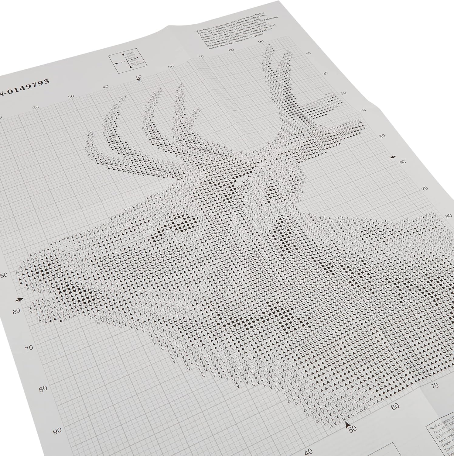 Vervaco Counted Cross Stitch Kit Roaring Deer AIDA