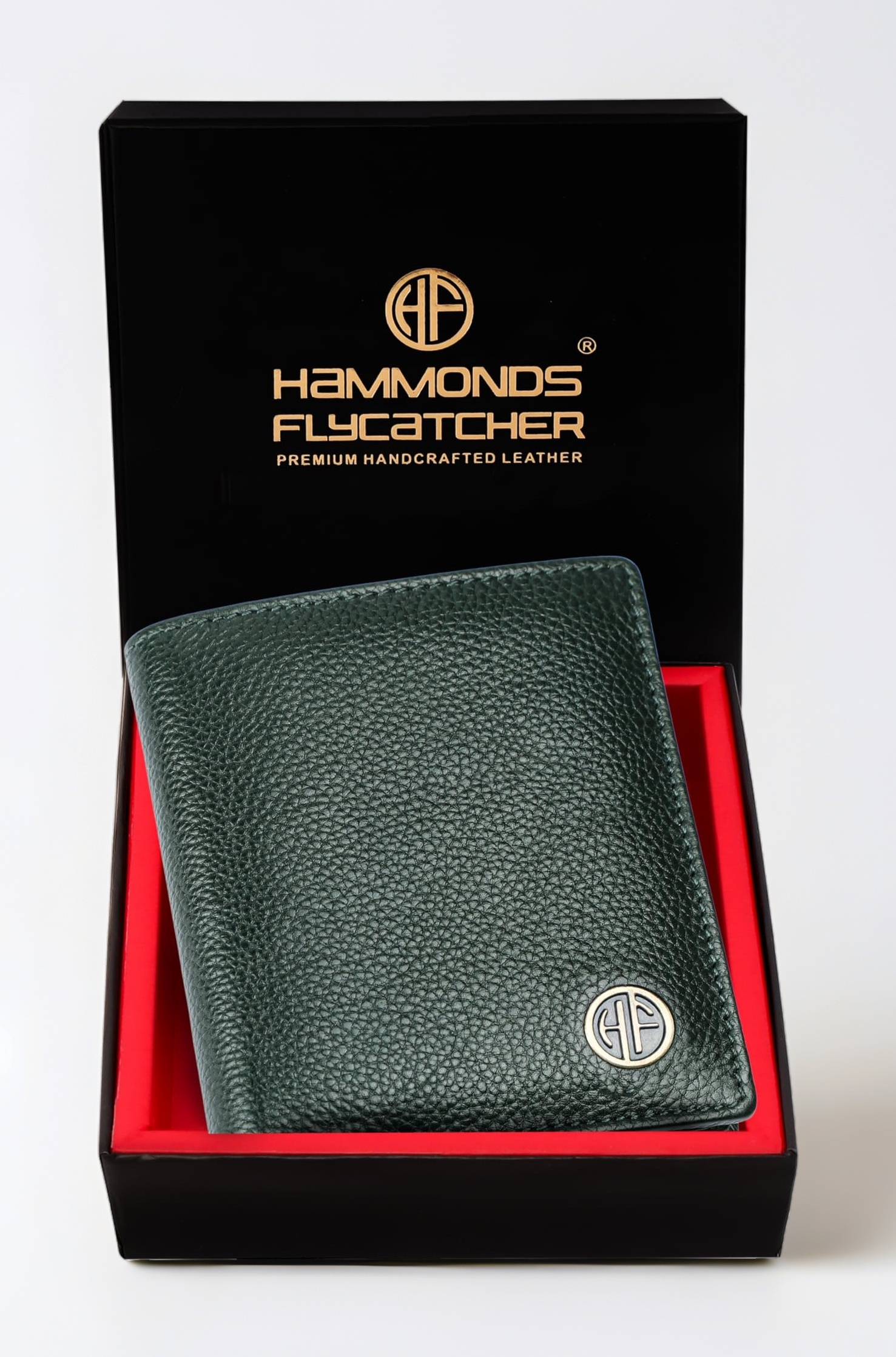 - Wallet for Men Leather Original, Mens Wallet, Leather Wallets for Men Stylish, Bi-Fold Wallets for Man, 3 Card Slots, 2 ID Slots, Coin Pocket, Gift for Mens - Green