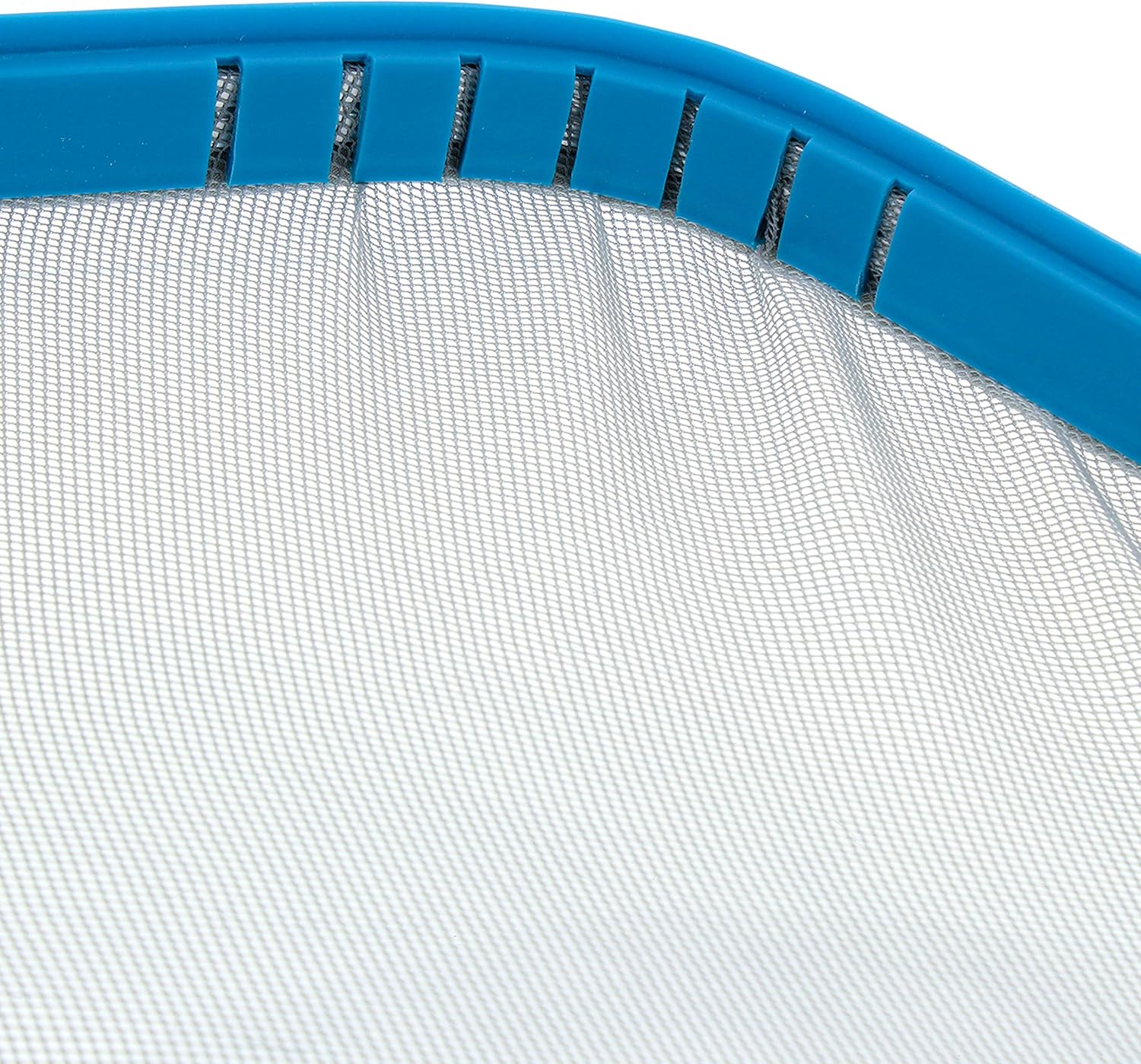 U.S. Pool Supply Professional Heavy Duty Large 15" Swimming Pool Leaf Skimmer Net - Strong Aluminum Frame for Faster Cleaning & Easier Debris Pickup and Removal