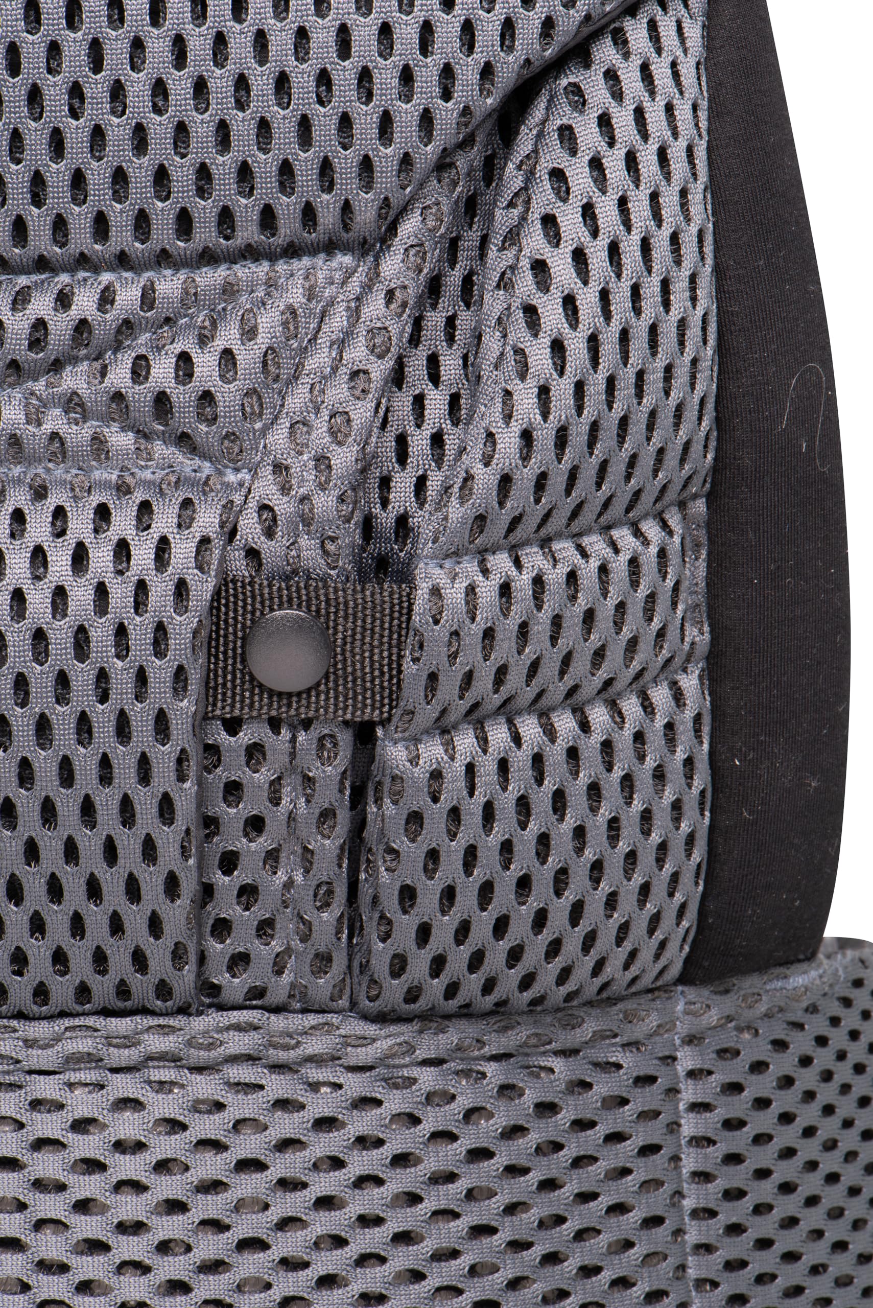 Portabebés ergonómico Dooky Urban Comfort (adecuado desde el nacimiento 0-3 años y 3,5-15 kg, ideal como primeros auxilios para el bebé, tres opciones de transporte diferentes), Grey sapphire