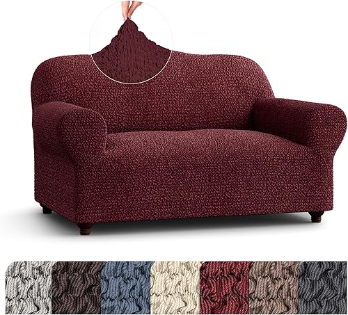 Miniatura 33 de PAULATO BY GA.I.CO. Funda desmontable para sofá - Funda elástica para sillón - Elegante funda para sofá con cojines - Funda desmontable de tela de