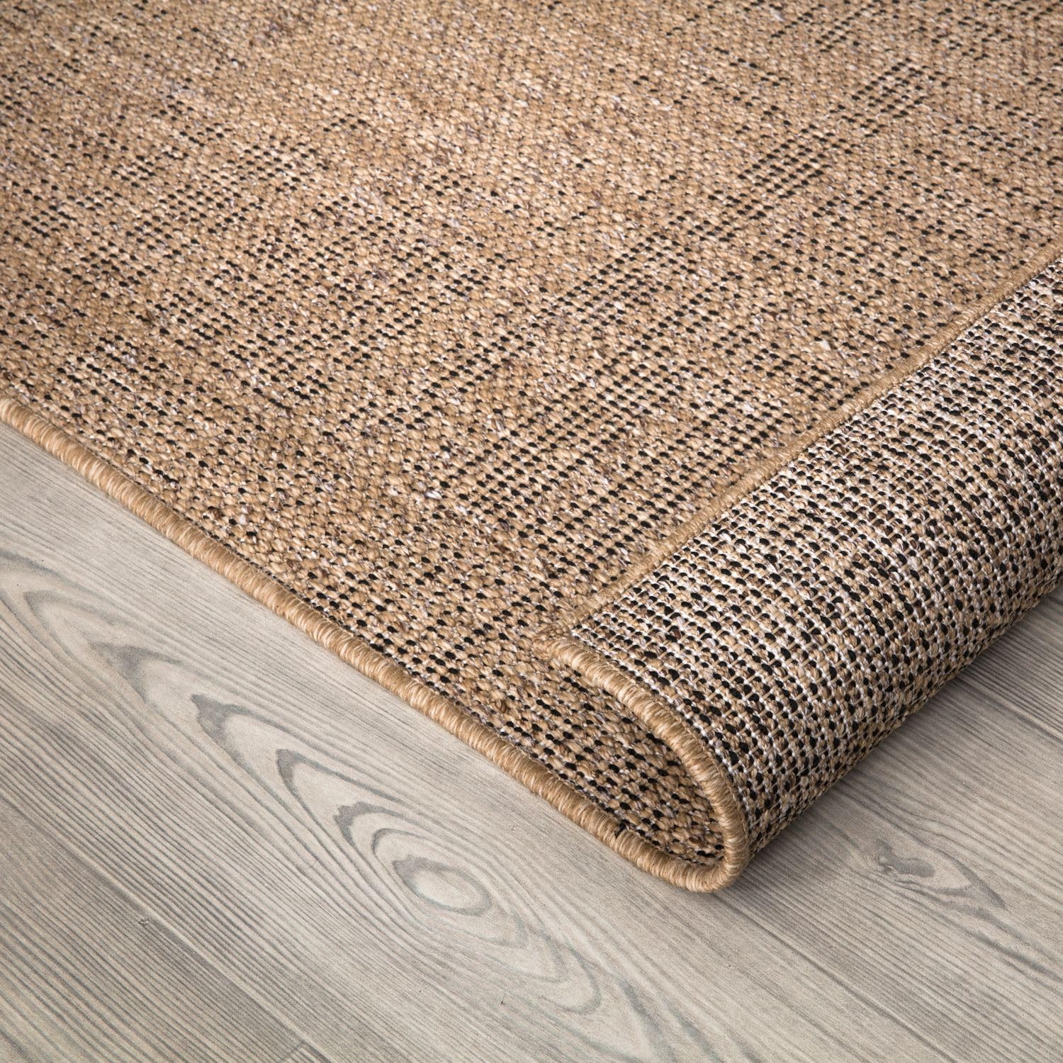 TT Home Tappeto Esterno Lavabile 160x220 cm Beige Marrone