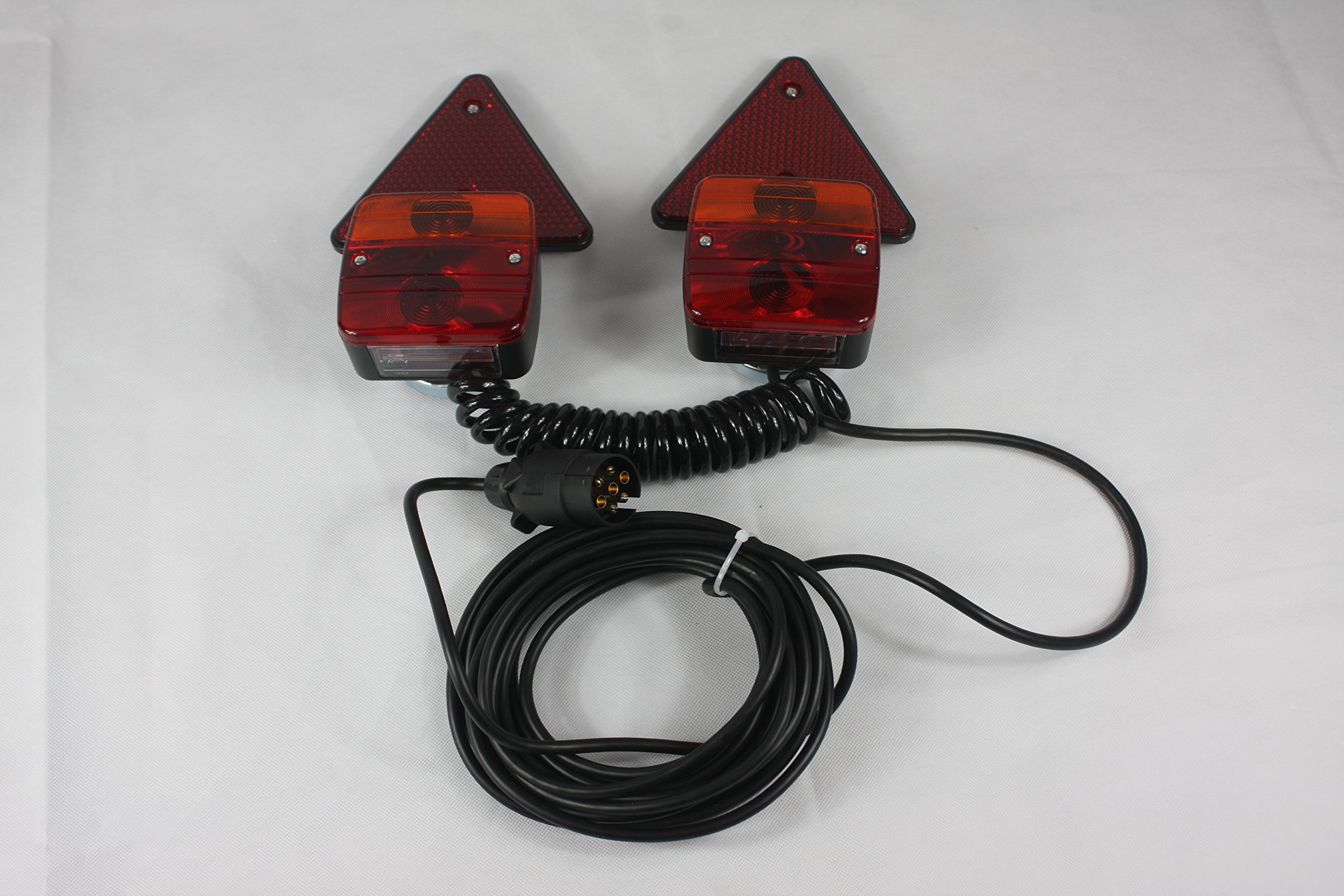 BENSON 99515 Kit Luces Magnético para Coche, Rojo, 2.02 Kg