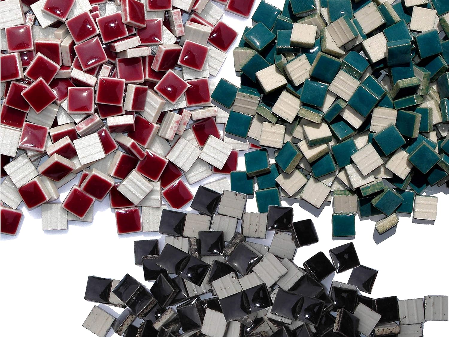 モザイクタイル １０ｍｍ角 0g スプリングカラー パステル 約0ピース ３色セット 毎日激安特売で 営業中です スプリングカラー