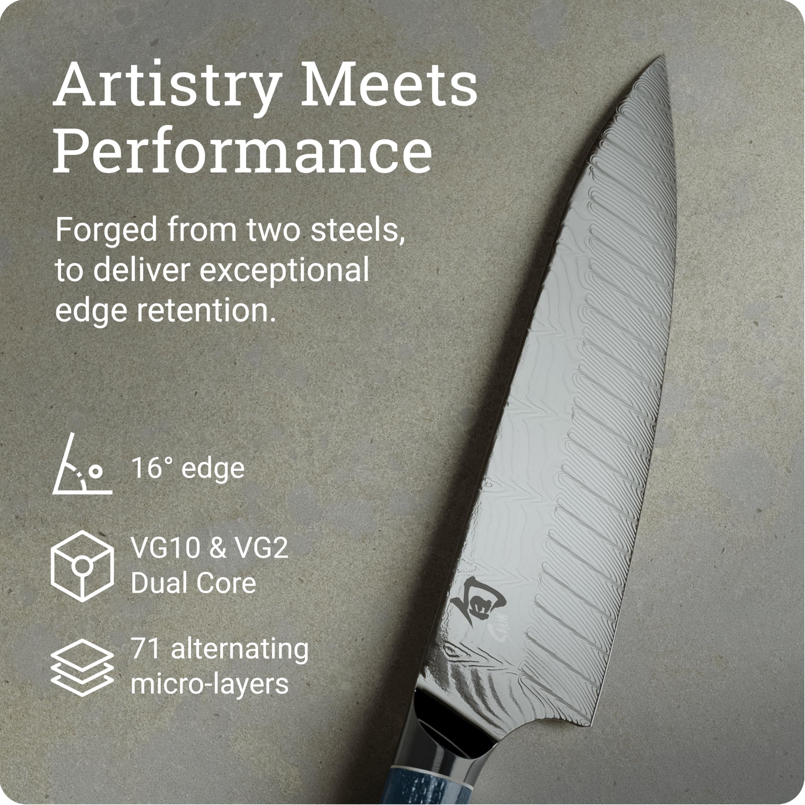 Shun Shiranami 8" Chef's Knife — Amazon image 3