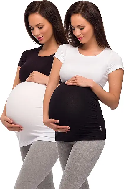 Ceinture de grossesse Femme 2 Pack - Bandeau grossesse confortable