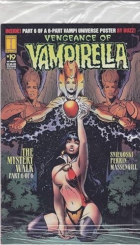Vengeance of Vampirella #19 (with card) VF ; Harris comic book | Mystery Walk 6