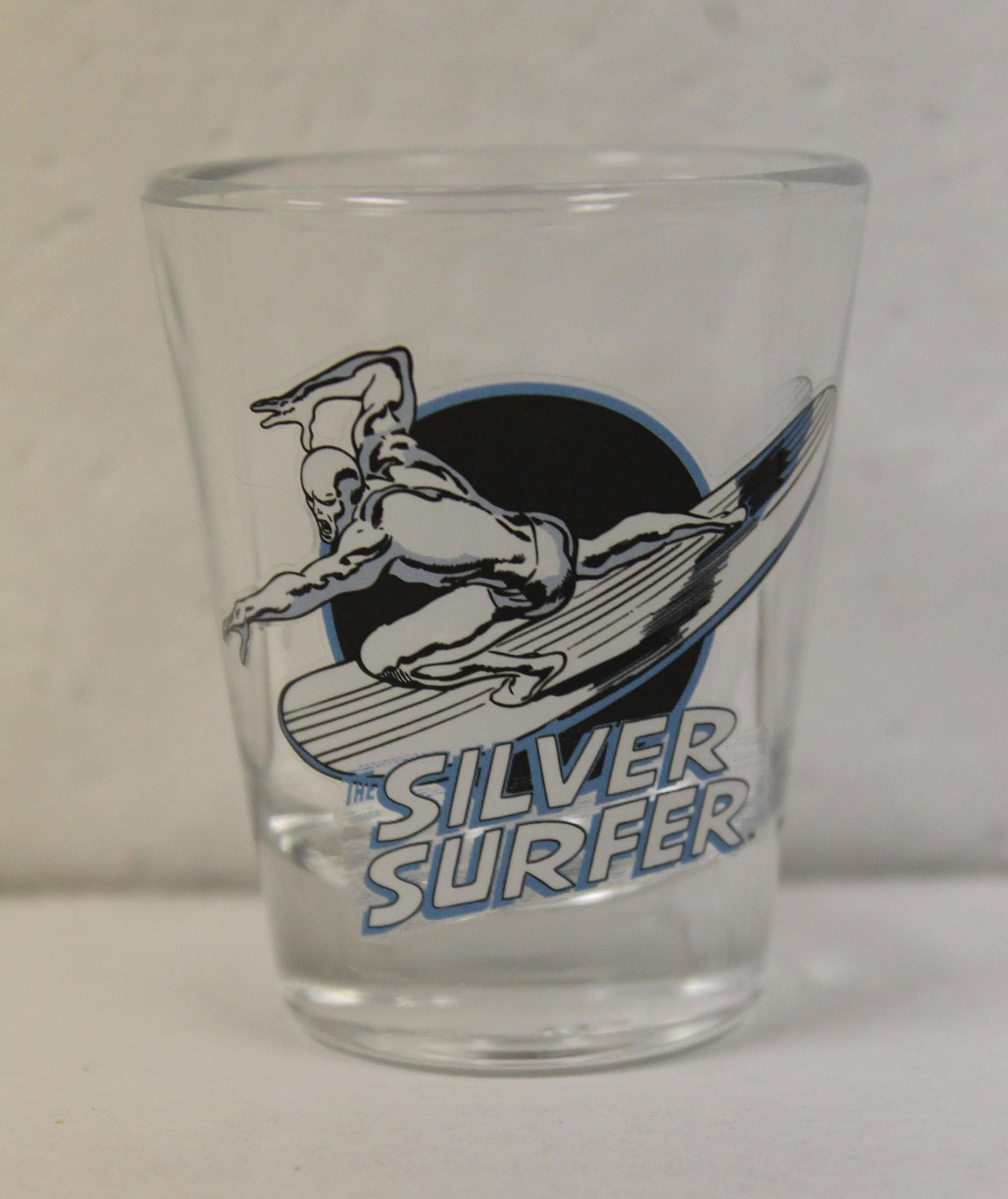 Toon Tumblers Mini-glass: Marvel's Silver Surfer