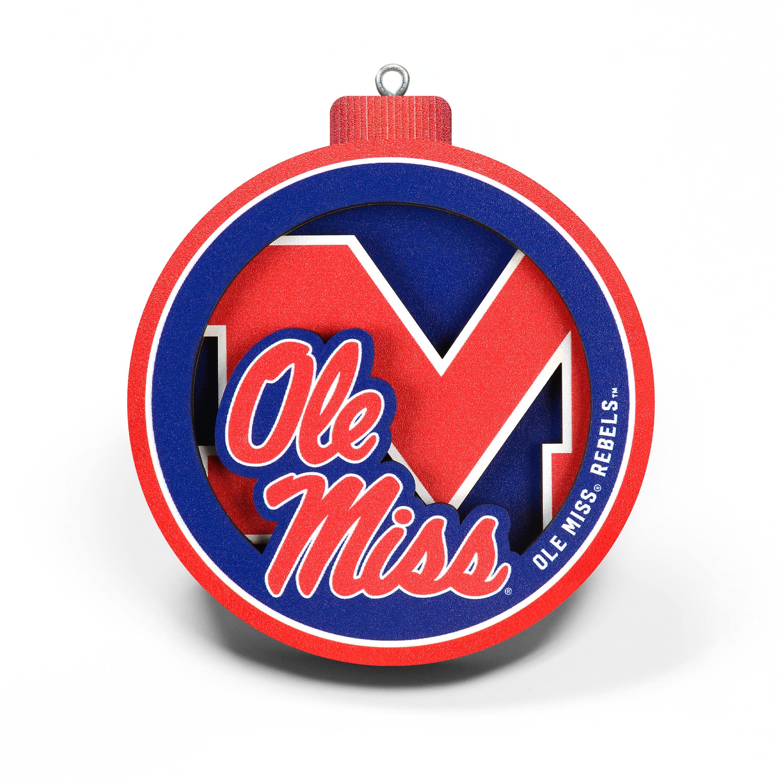 YouTheFan NCAA 3D Logo Series Ornament