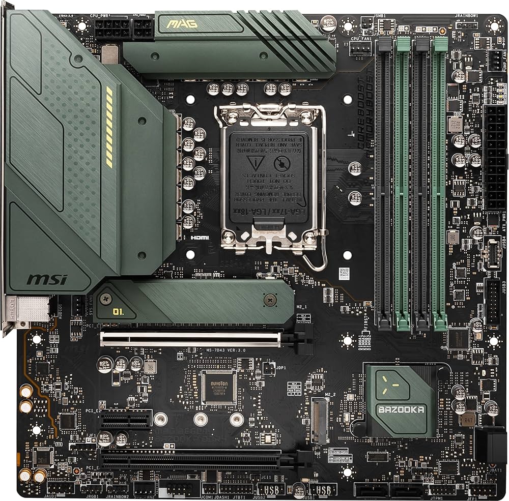 MSI M560M Bazooka マザーボード Overview MAG B560M BAZOOKA | エムエスアイコンピュータージャパン