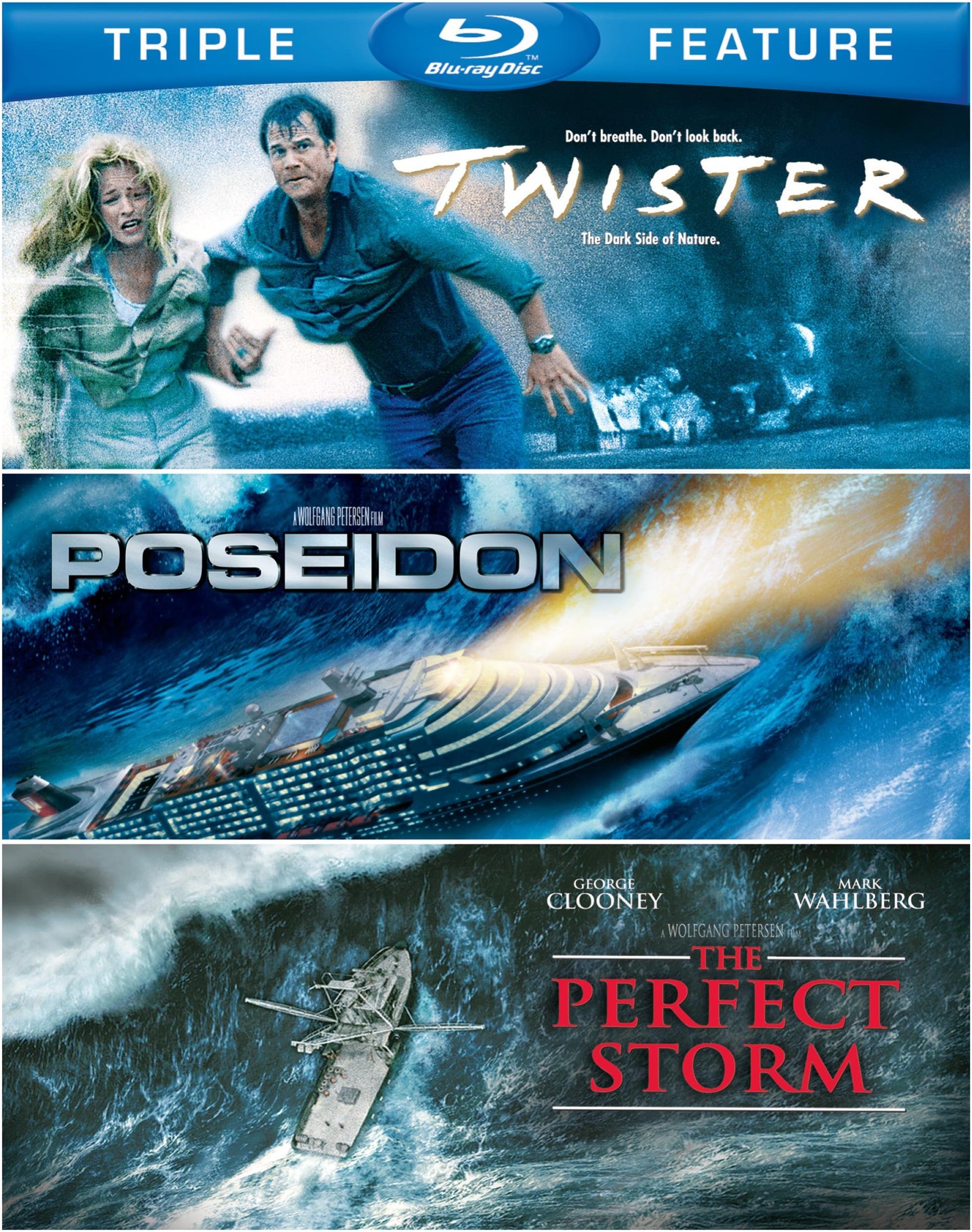 Twister / Poseidon / The Perfect Storm (Triple Feature) [Blu-ray]