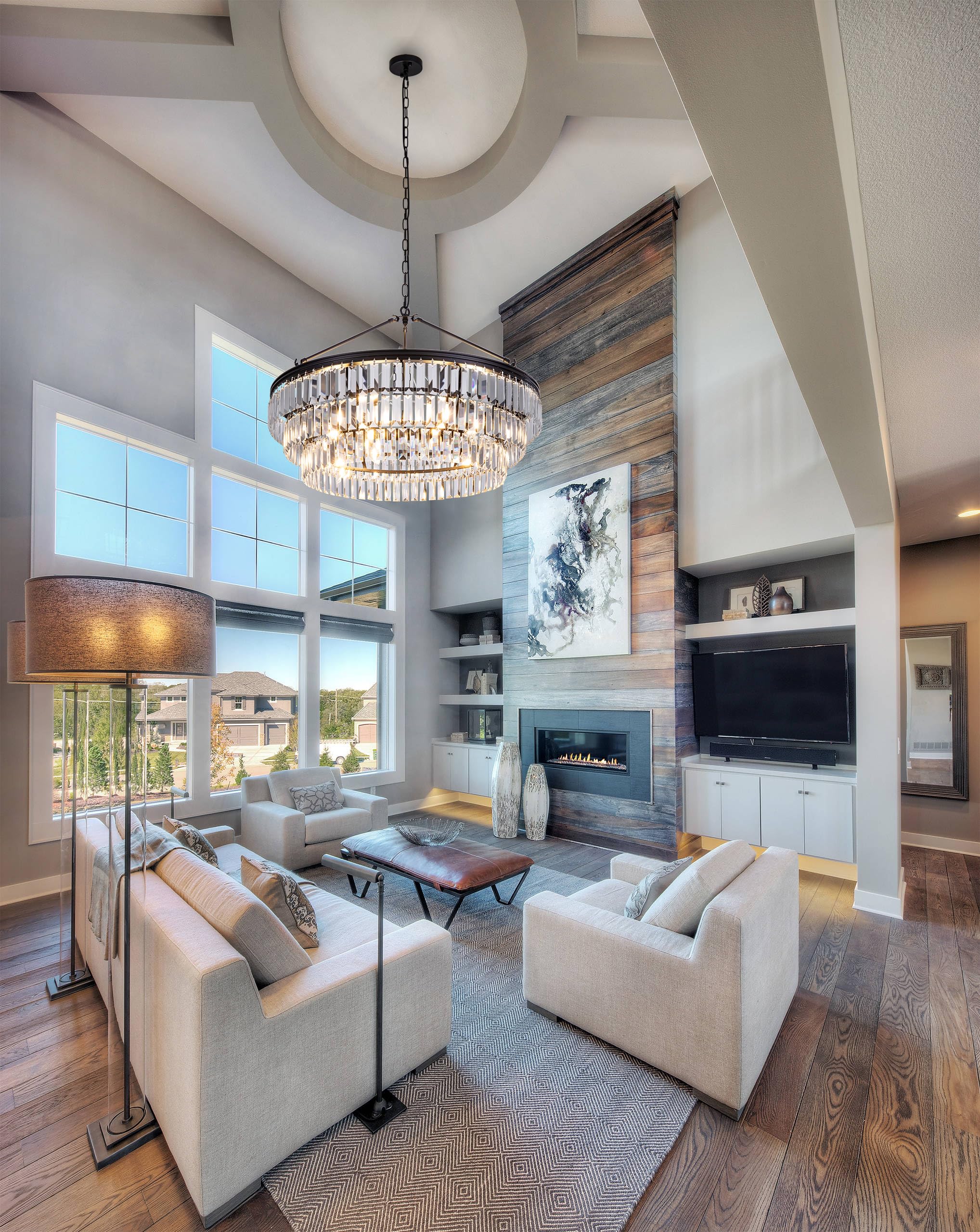 TOCHIC Farmhouse Crystal Chandelier, 29