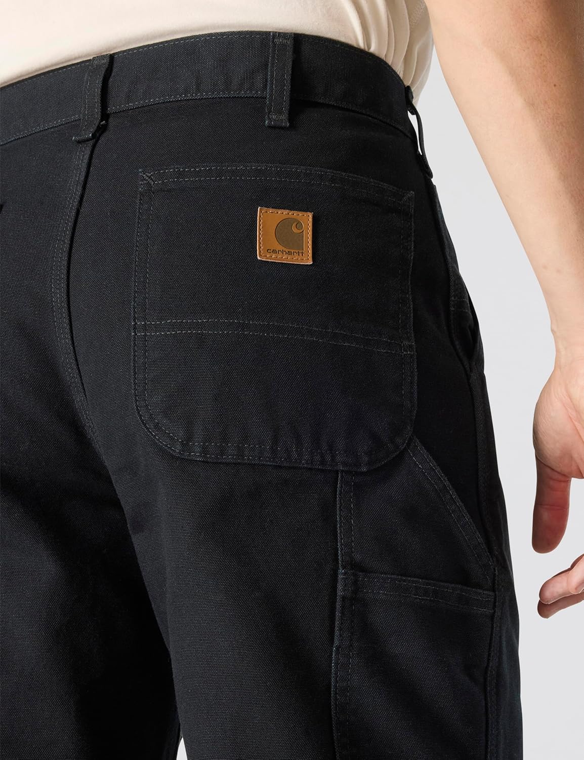 Carhartt Men's Loose Fit Washed Duck Utility Work Pant - Image 4