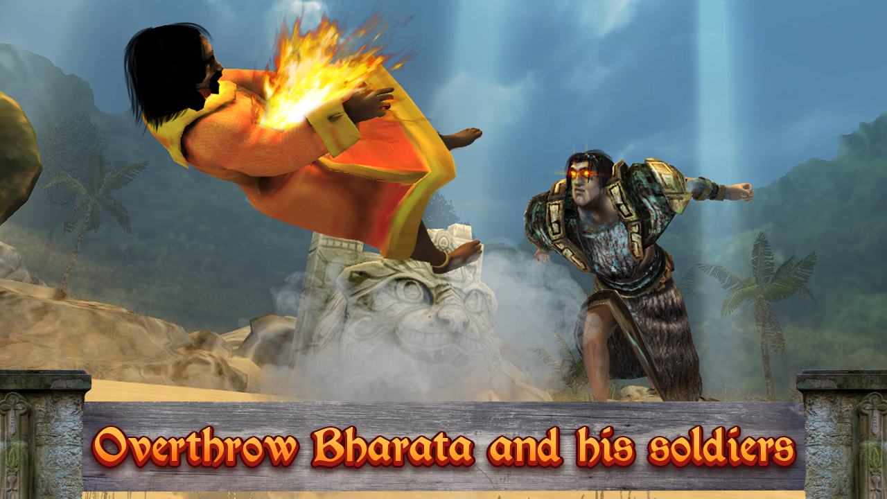 Bahubali Indian King Fighting Tiger Legendary Heroes Battle Duel