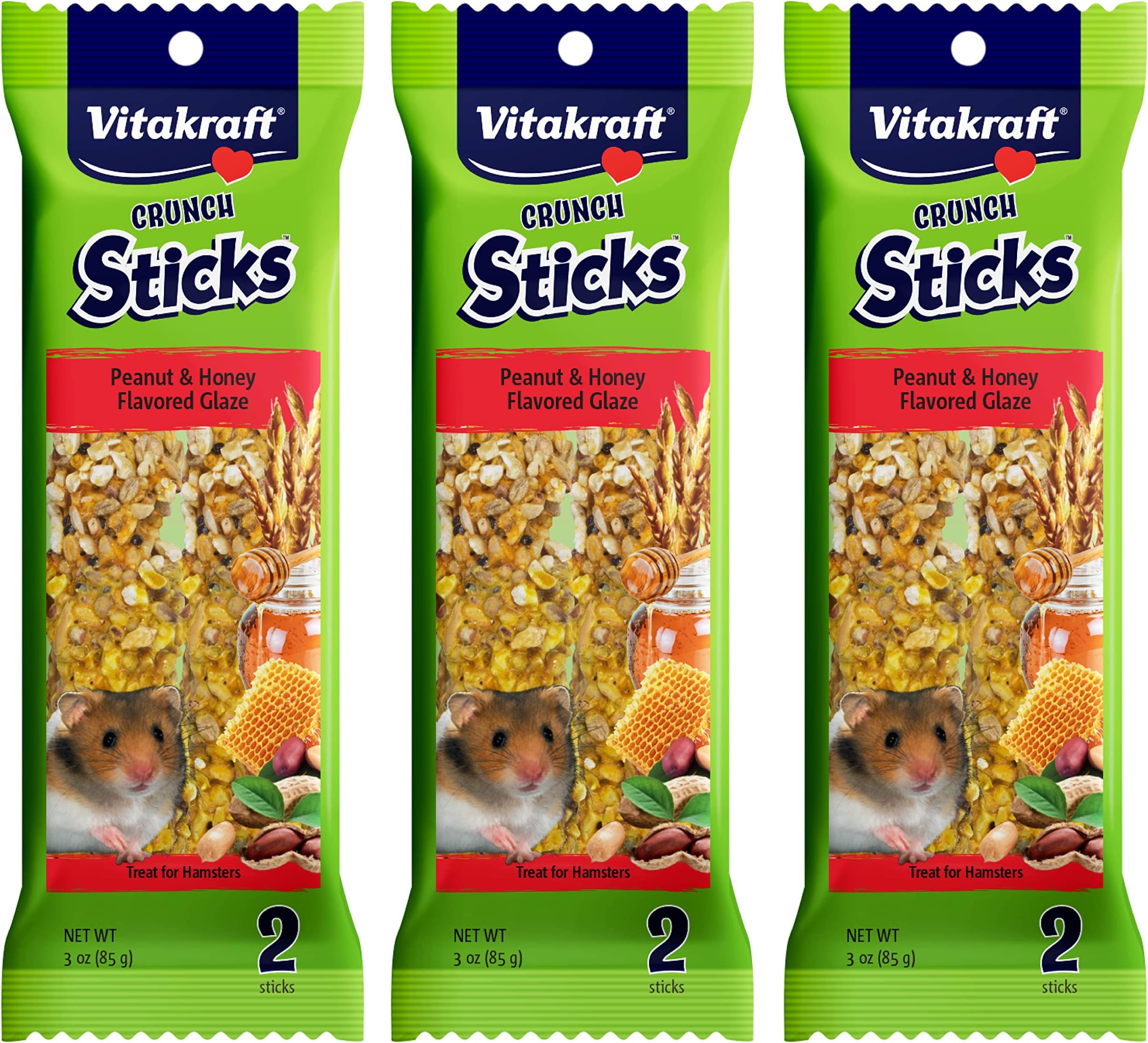 Vitakraft Mini Pop for Small Animal [Set of 3] Pet Supplies