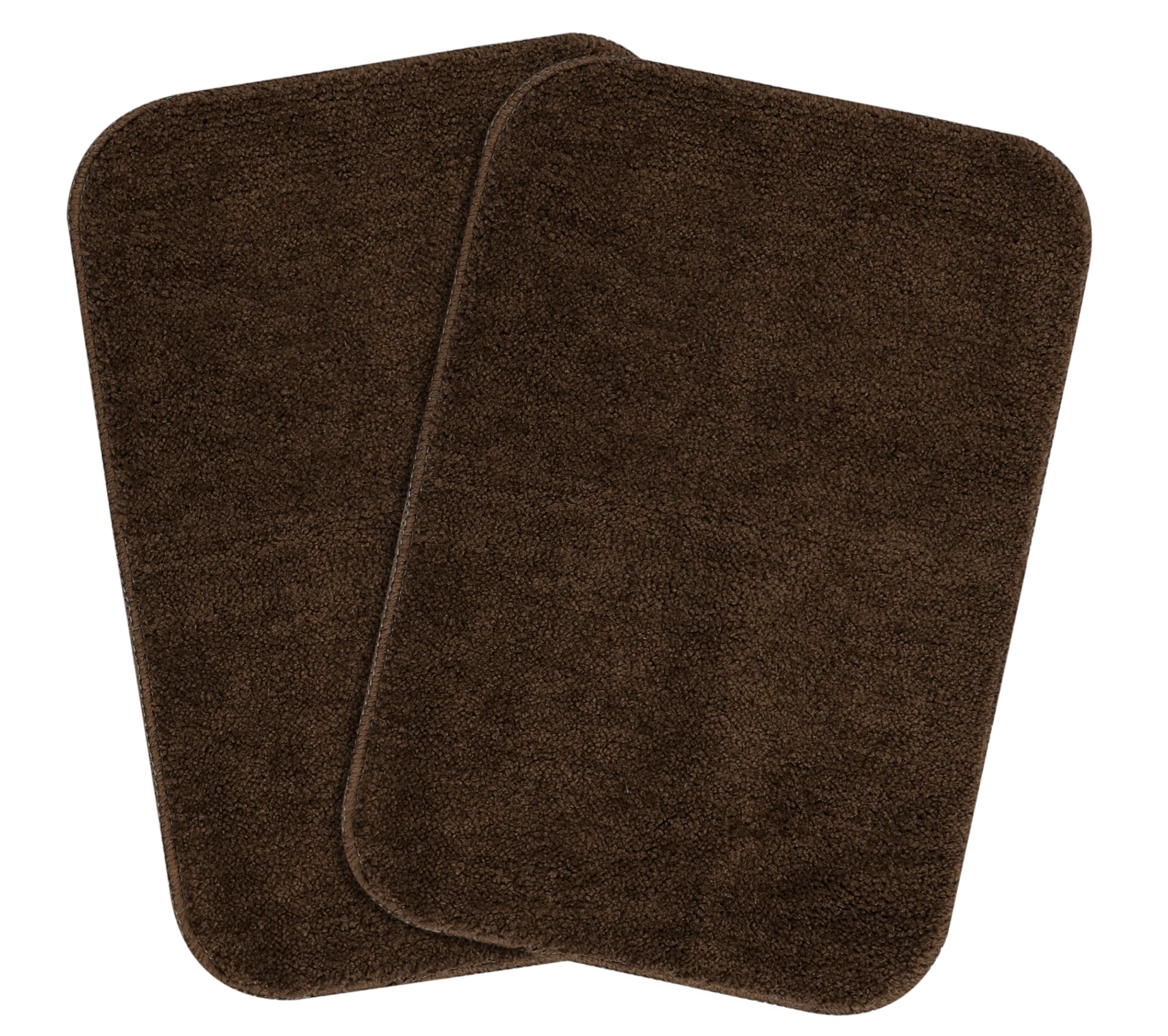 SARAL HOME EASY LIVING Microfiber Solid Rectangle Anti-Skid Bath Mats Soft & Super Absorbent Mats for Shower Washable,Non-Slip & Quick-Drying Mats for Kitchen Bathroom|Set of 2(Brown,40X60cm)-picture-42