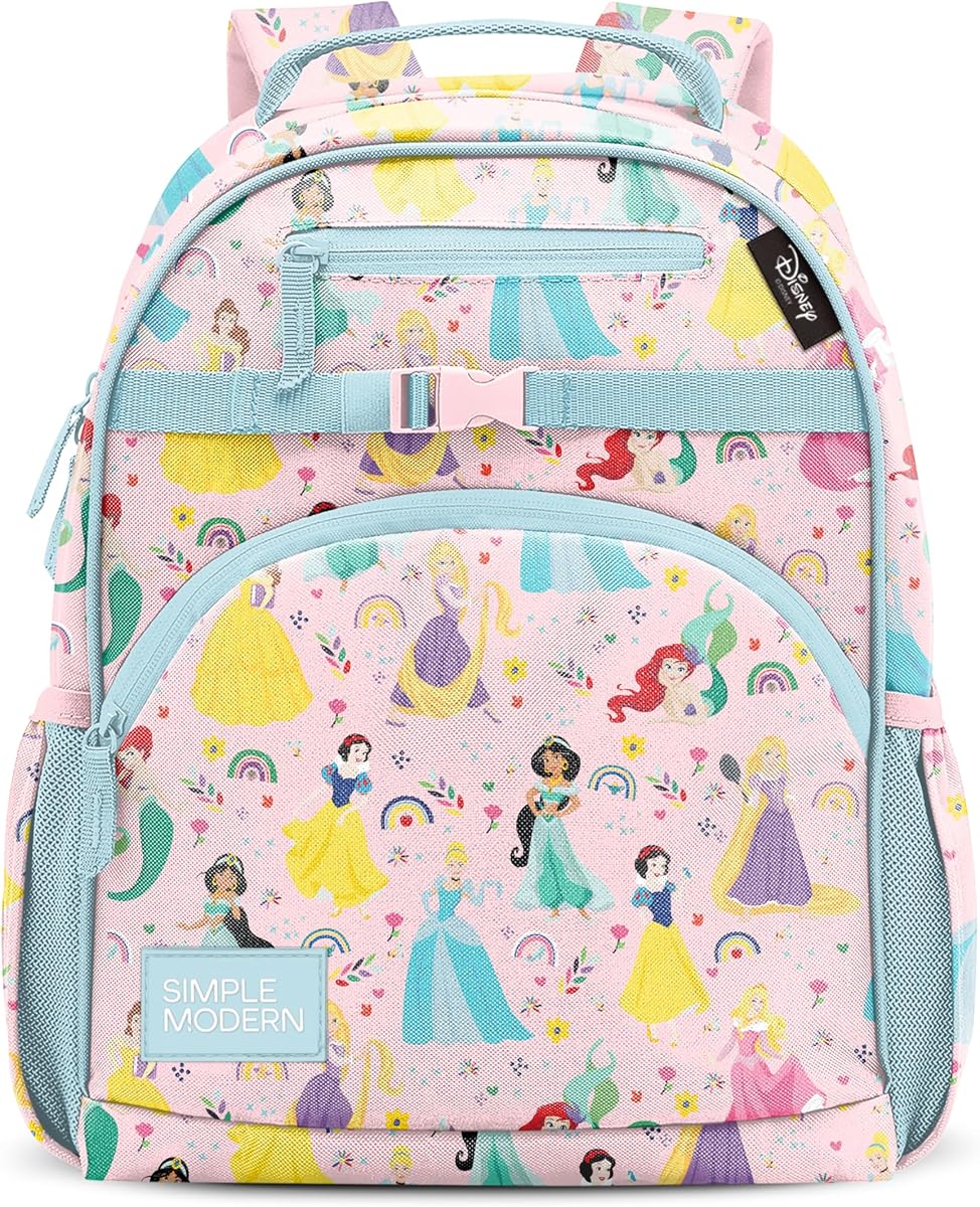 Disney Princess Kids Backpack for School, Girls, Boys | 12L