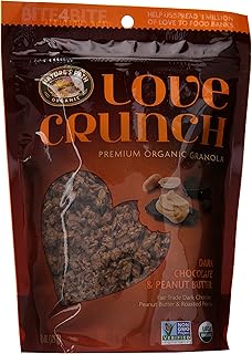 ネイチャーズ パース ラブクランチ オーガニックグラノーラ ダークチョコレート&ピーナッツバター 325g