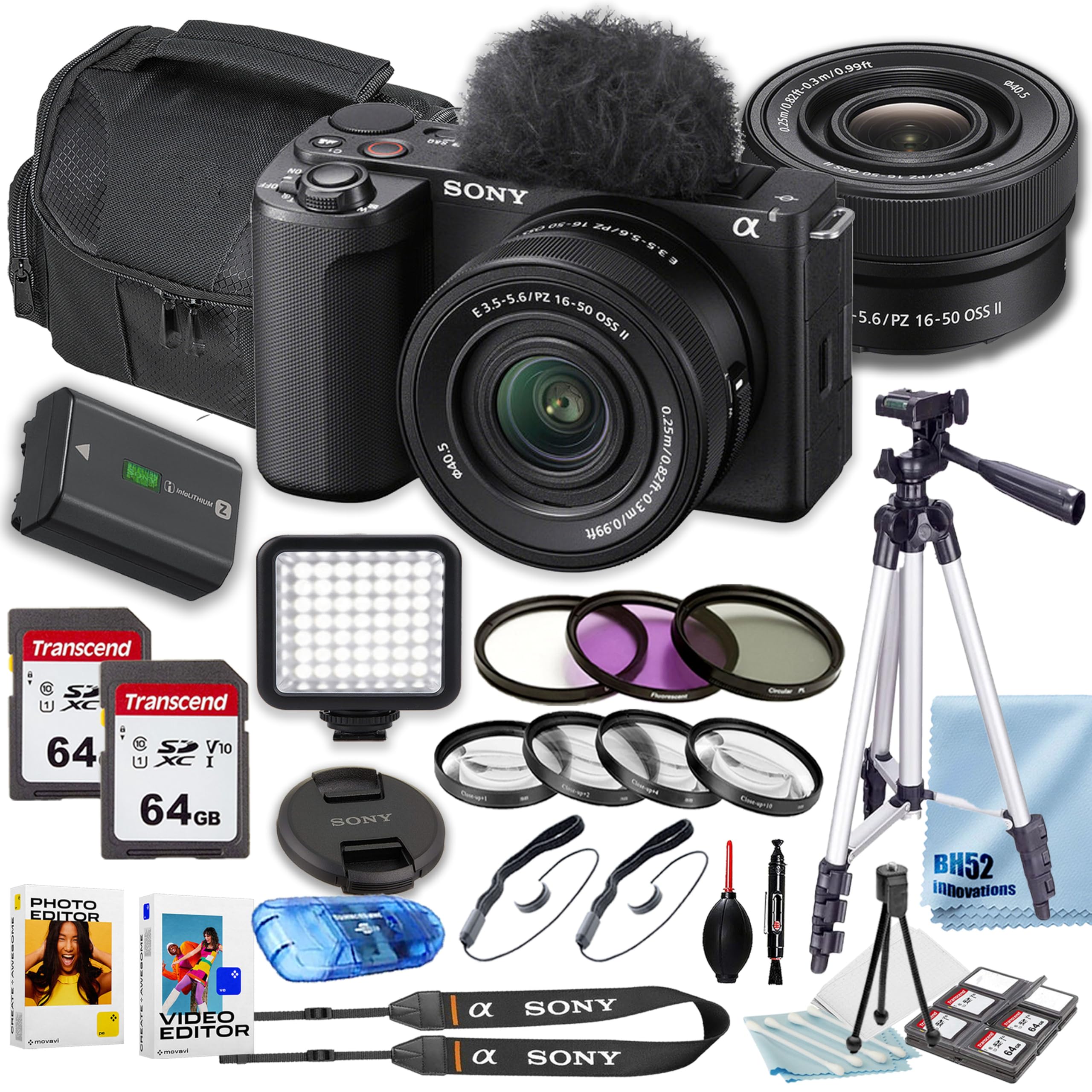 Amazon.com : Sony ZV-E10 II Mirrorless Camera with Sony E PZ