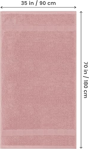 Vista 49 de Utopia Towels - Toalla de baño gigante, 2 unidades, 17.69 oz/yd2 (600 gsm), 100% algodón hilado en anillo, altamente absorbentes y de secado rápido