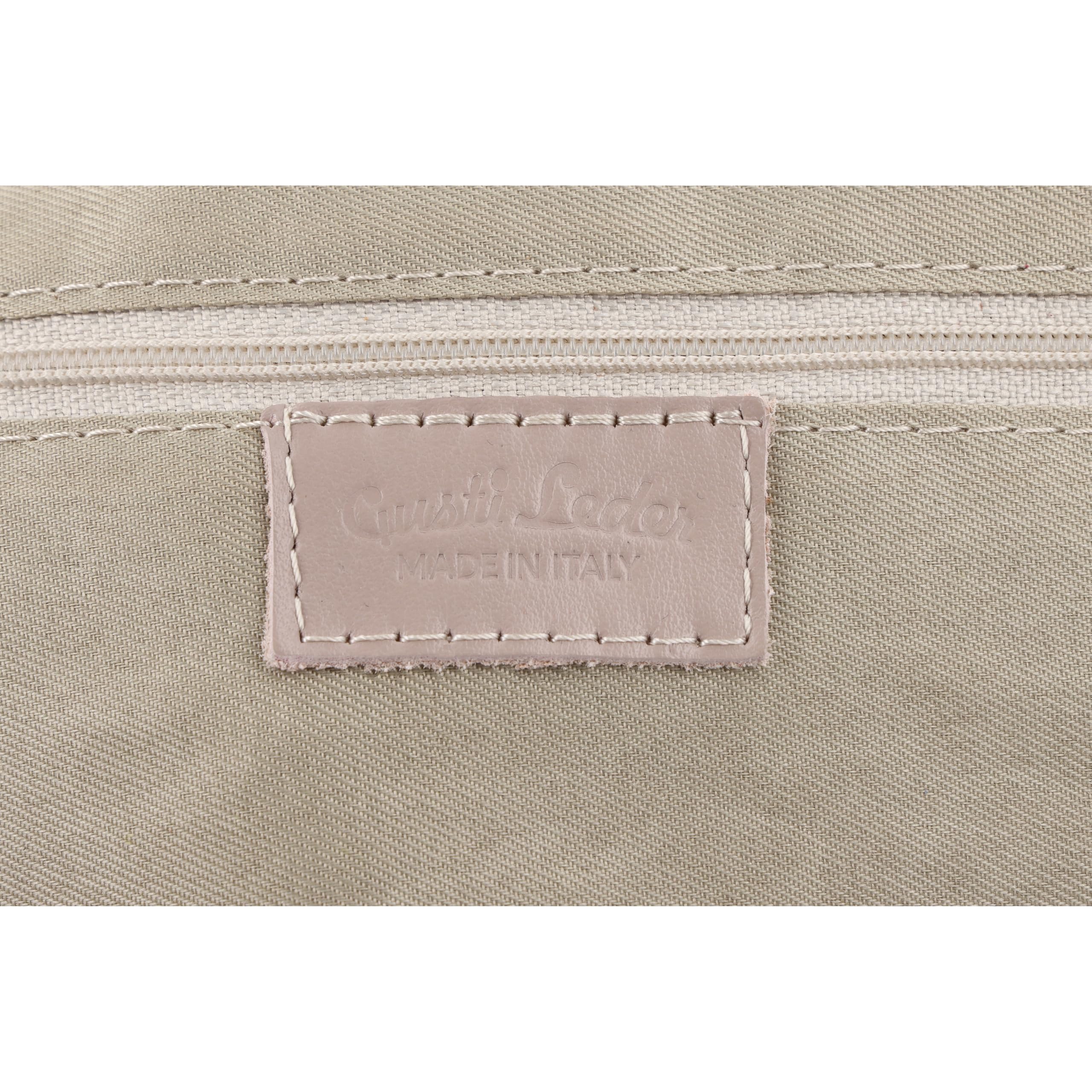 Gusti Leder Banu Bauchtasche Damen Umhängetasche Schultertasche Echtleder Braun für Alltag Reise und Freizeit