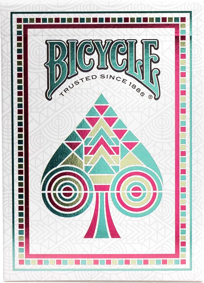 Bicycle Naipes Prismatic - Diseño Moderno y Vibrante con Estampado en Frío miniatura 2