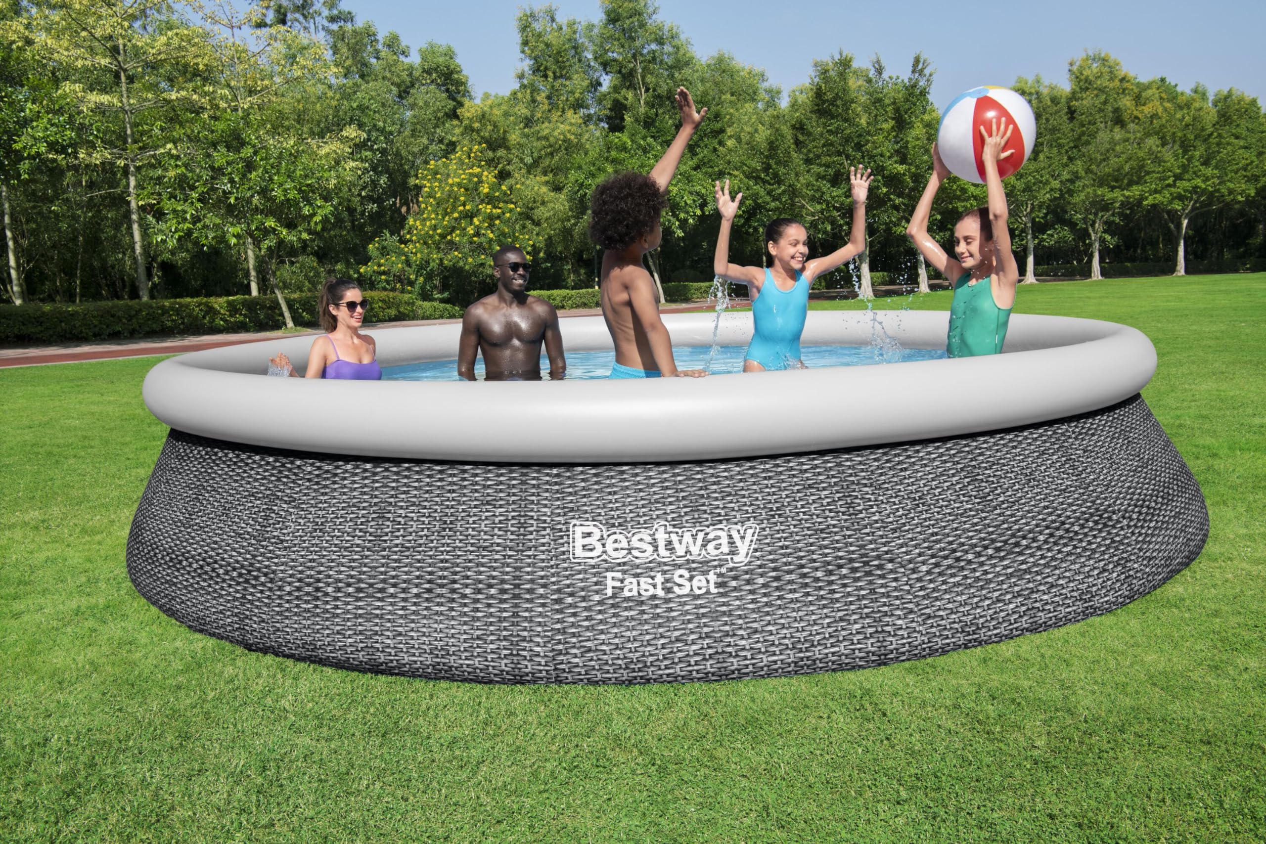 Bestway 15' x 33"/4.57m x 84cm Pool Set