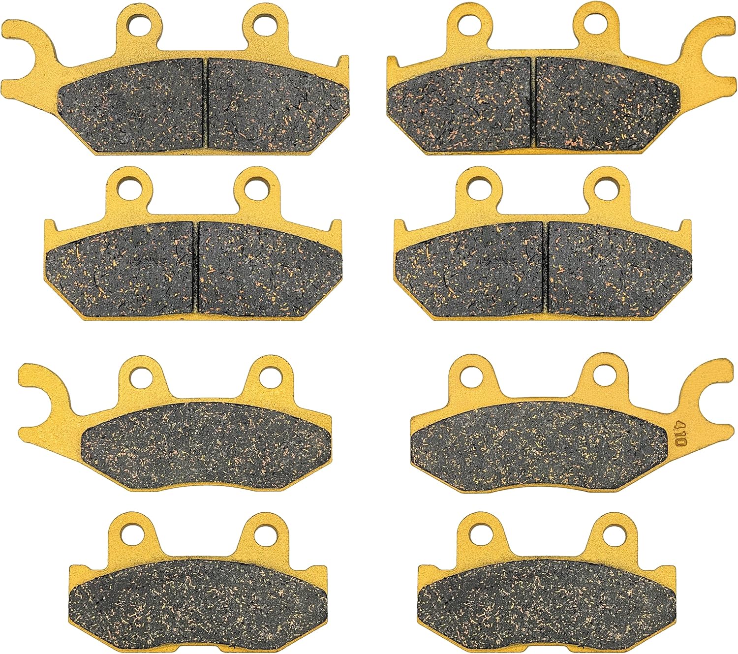 Traild Ceramic Brake Pad Set for Yamaha Viking 700/ Viking VI 2014-2026 Front & Rear Complete Vehicle Set