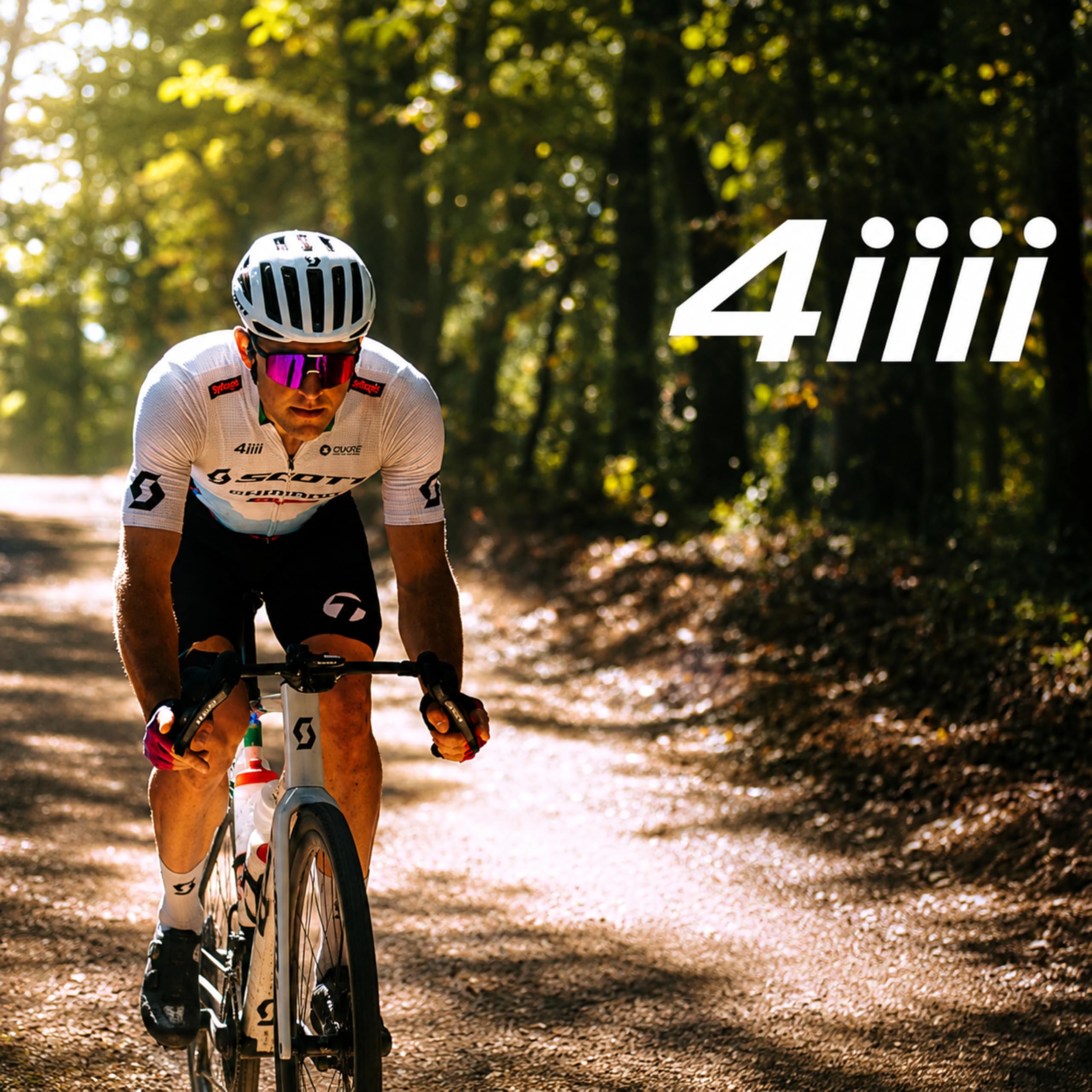 4iiii Precision 3+ Powermeter Ride Ready - Medidor de Rendimiento Ant+ Lado Izquierdo para Ciclismo Exterior e Interior, medición de vatios, cadencia y calorías, Bluetooth, Compatible con Apple Find