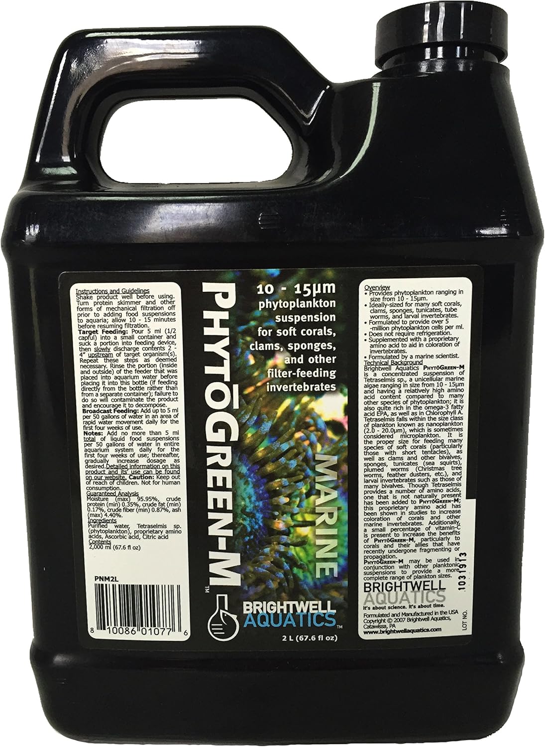 Brightwell Aquatics PhytoGreenM, 10 15 micron