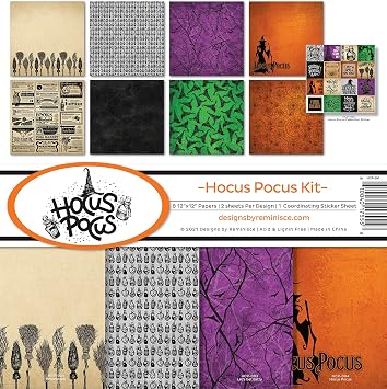 Hocus Pocus Scrapbook Colletion Kit