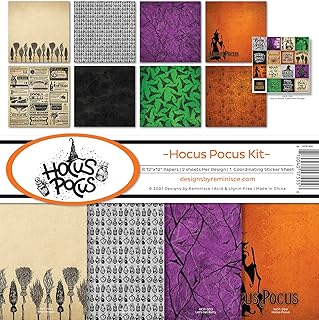 Hocus Pocus Scrapbook Colletion Kit