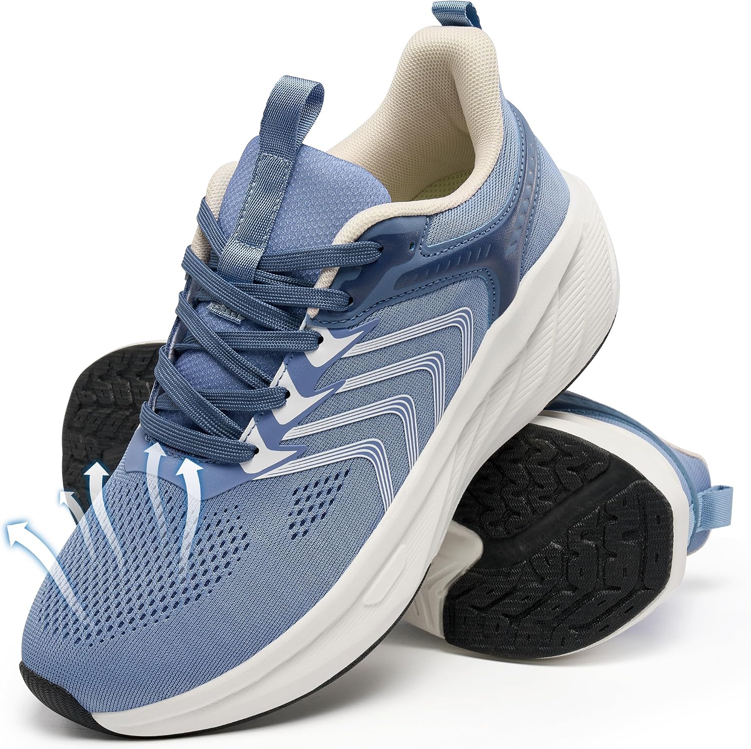 Comfortable Womens Walking Shoes: Lightweight Cushion All-Day Wear