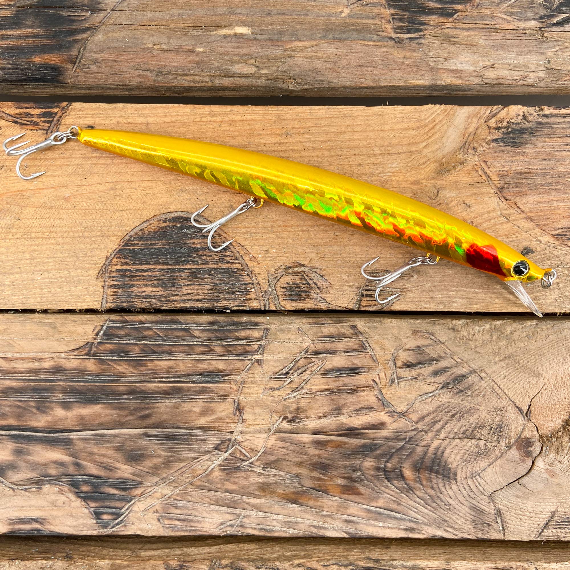 WILD Kit da 3 Artificiali Minnow Long Jerk