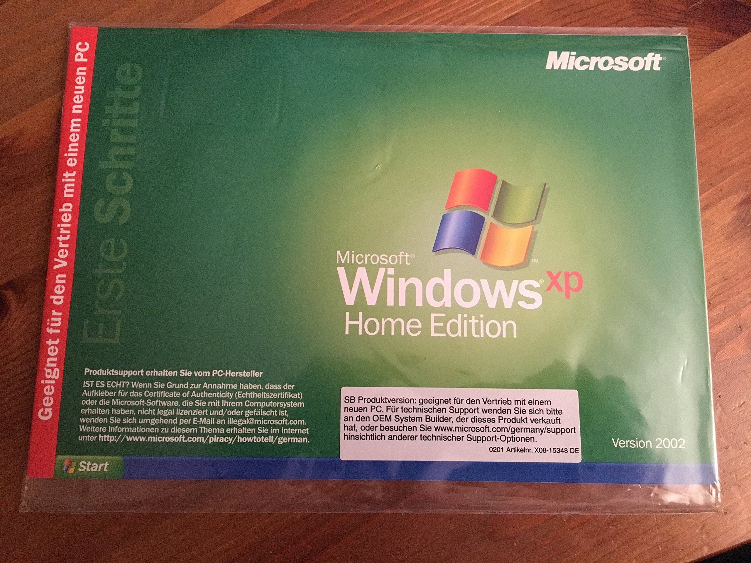 Microsoft Windows XP Home Edition SP2