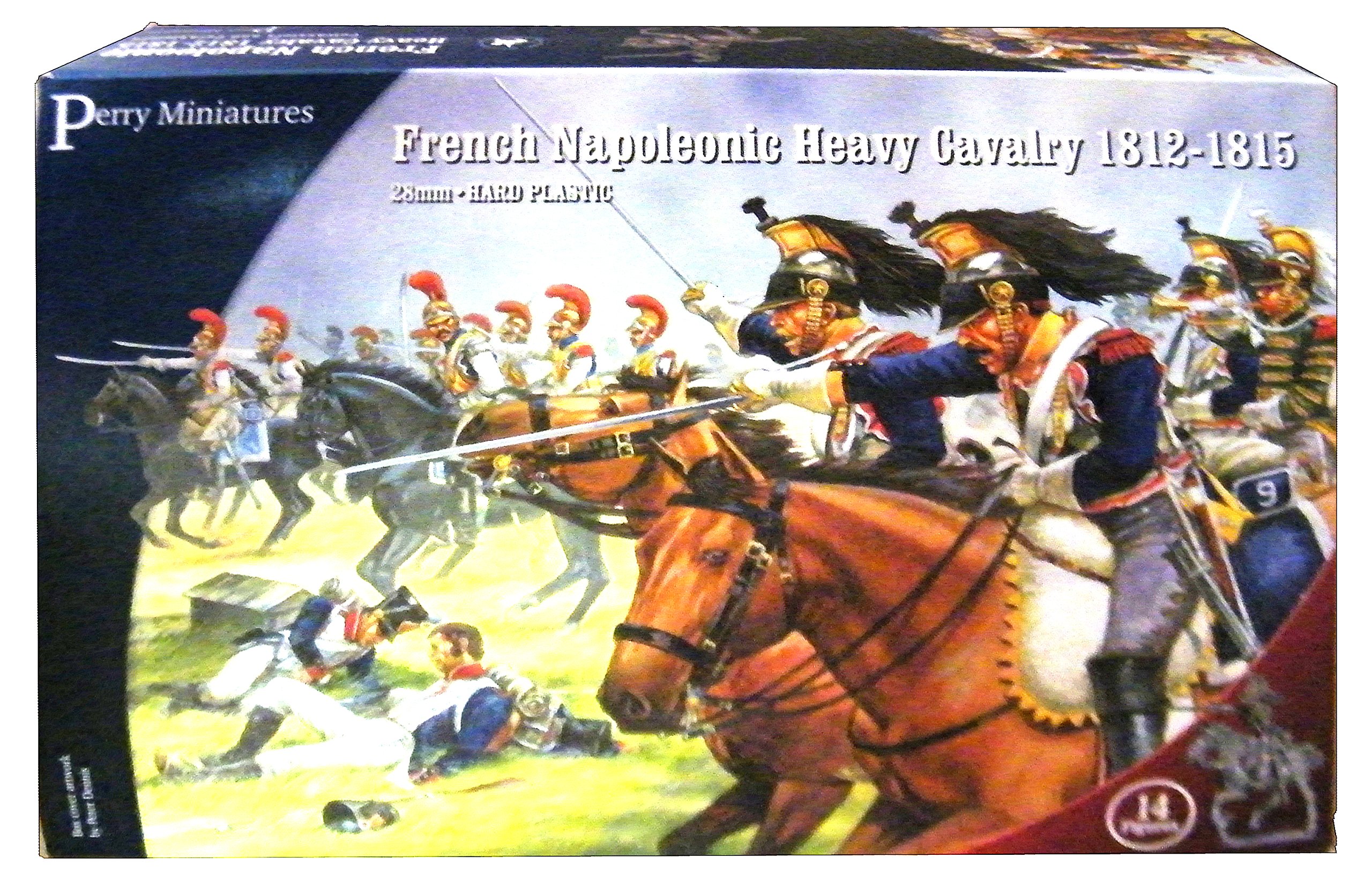 PMFN120 Perry Miniatures 28mm - Napoleonic French Heavy Cavalry 1812-1815