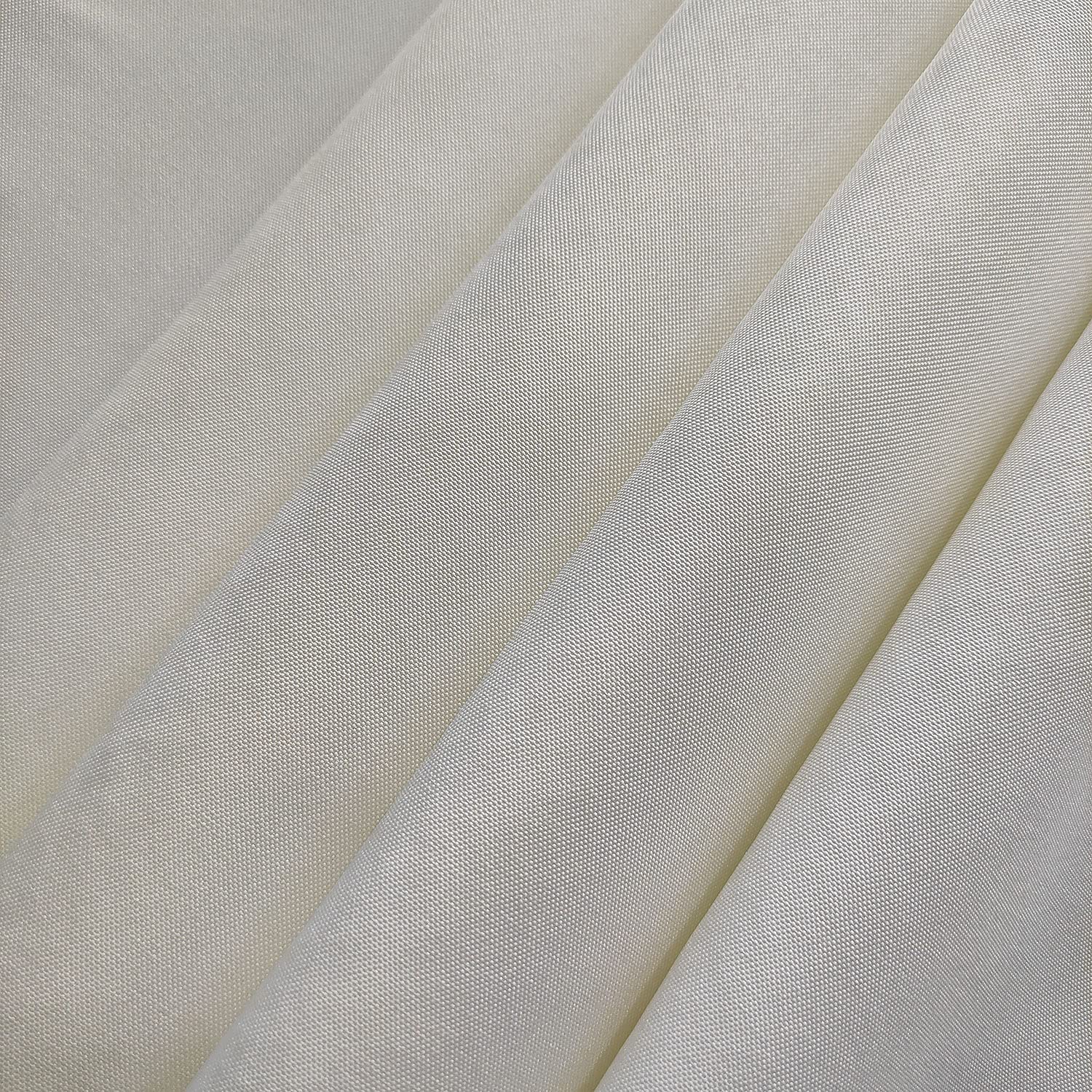 Trimming Shop Ivory Cotton Polyester Rectangle Table Cloth Cover for Dining & Christmas Party 70 X 126 Inches (Single)