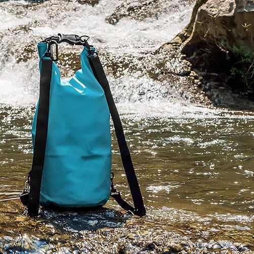 Miniatura 5 de Aduro - Bolsa impermeable para teléfono, flotante, ligera, impermeable, ideal para kayak, rafting, canotaje, natación, campamento, senderismo,