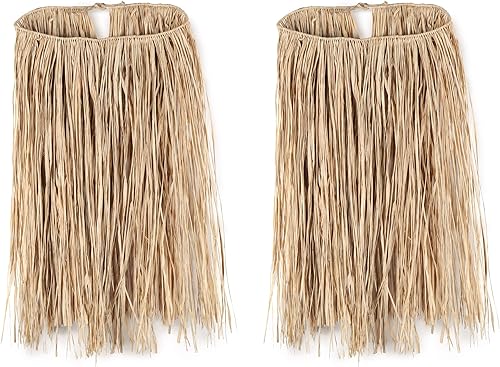 Beistle S50433NAZ2 Jupe Hula en Raphia Naturel