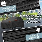 Car Cover Waterproof Custom Fit for Kia Seltos All Weather for Automobiles Outdoor Snow Sun Dust UV Protection Full Exterior Cover with Door Zipper