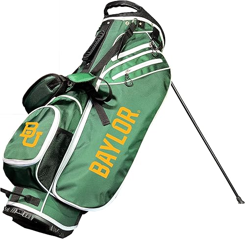 Team Golf NCAA - Bolsa de golf con soporte para pájaros de la NCAA, ligera, divisor de club de 14 vías, soporte de acción de resorte, bolsillo