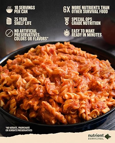 Miniatura 2 de Nutrient Survival Lasaña abundante  Alimentos liofilizados de supervivencia y emergencia