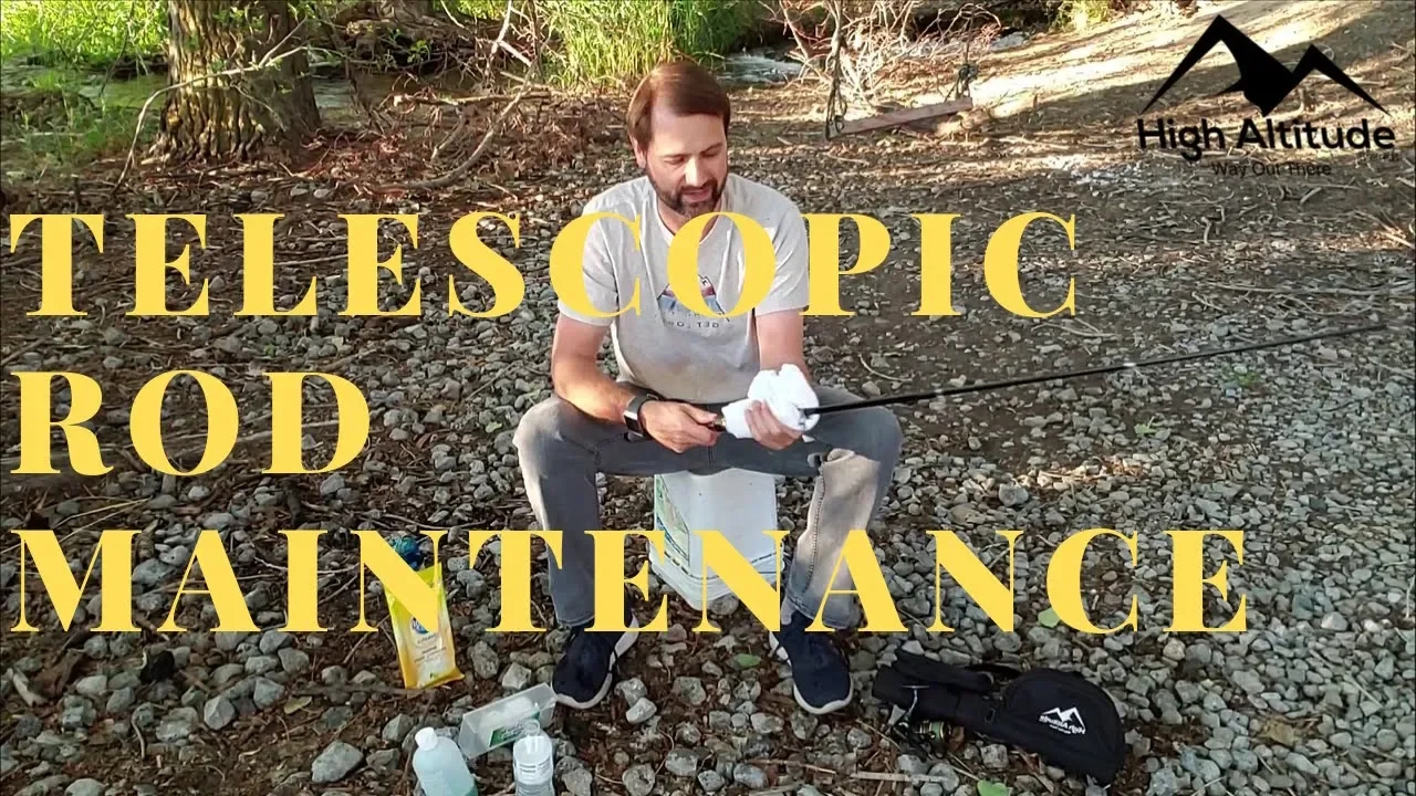 Watch How to Clean and Maintain Your Telescopic Fishing Rod Pole on Amazon Live