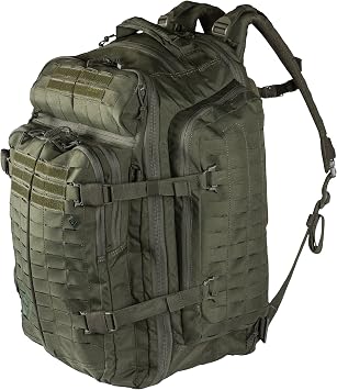 First Tactical Tactix 3-Day Plus Backpack 62L, OD Green, One Size