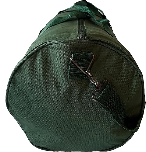 Miniatura 4 de ImpecGear Bolsas De Viaje Gimnasio Carry On Bag 18" Round Duffel Duffle Bag Sports Duffel Roll Bag - Verde
