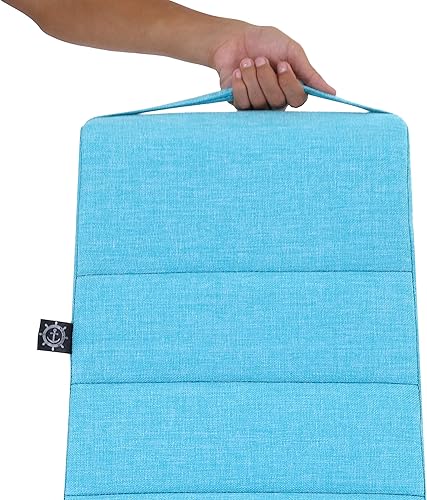 Miniatura 6 de The Crew Furniture Classic Video Rocker Floor Gaming Chair, niños y adolescentes, Home Dècor poliéster lino, aguamarina