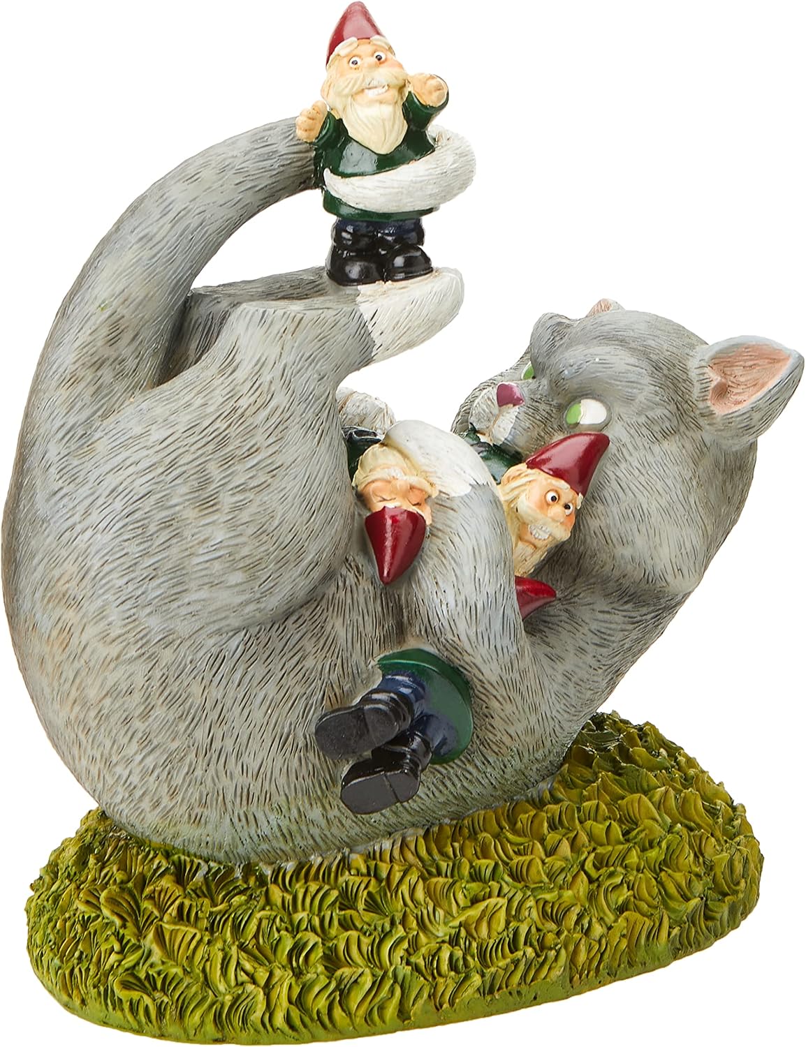 BigMouth Inc The Cat Attack Garden Gnome Amazon.co.uk Garden & Outdoors